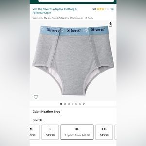 Incontinence underwear (2) NEW